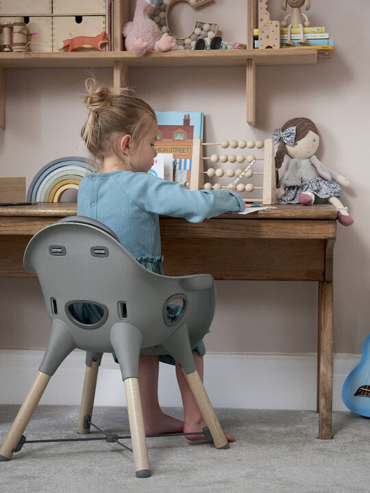 Baby Bug Bluebell with Scandi Grey Juice Highchair Highchair image number 6